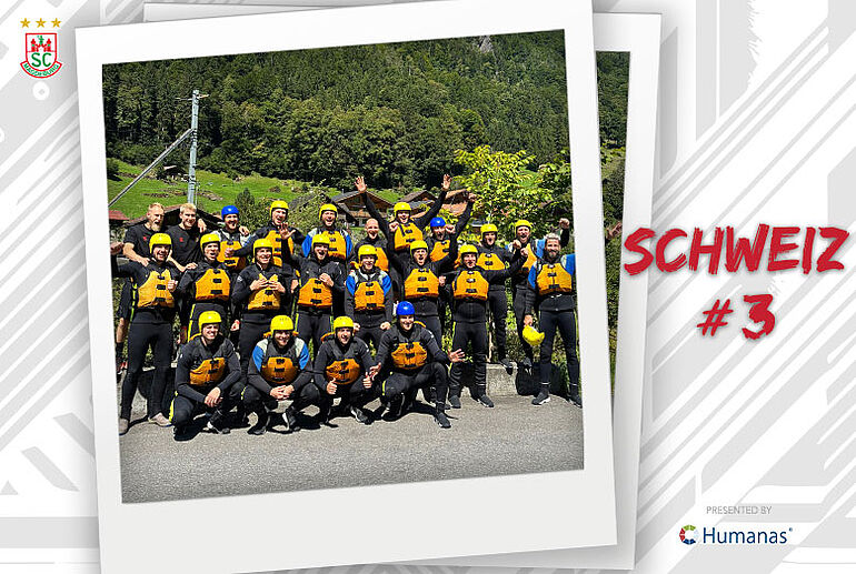 Rafting in der Schweiz