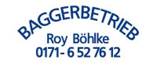 Logo von Roy Boehlke Baggerbetrieb