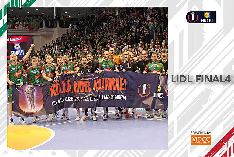 DHB-Pokal Der SCM steht im Lidl Final4