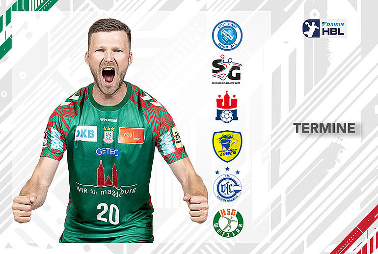 Spieltermine Spieltermine bis zum Ende der Saison