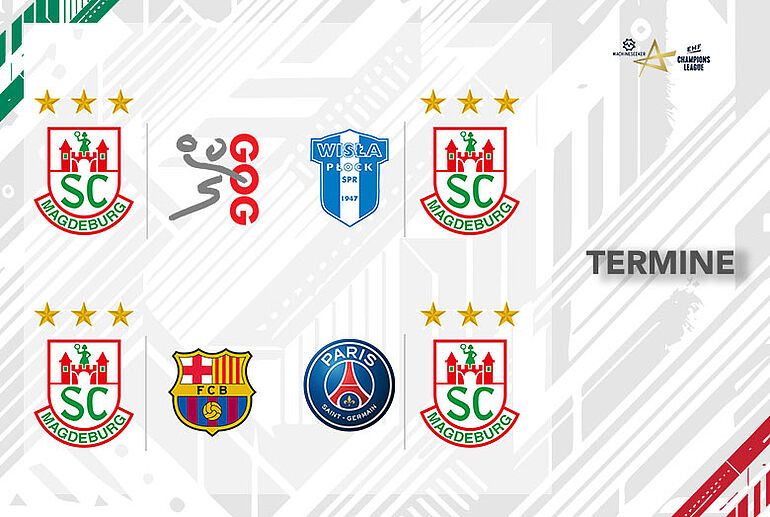 SCM Spiele im neuen Jahr in der Champions League