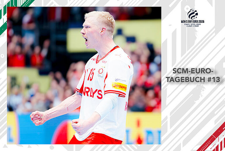 Magnus Saugstrup jubelt nach dem Sieg