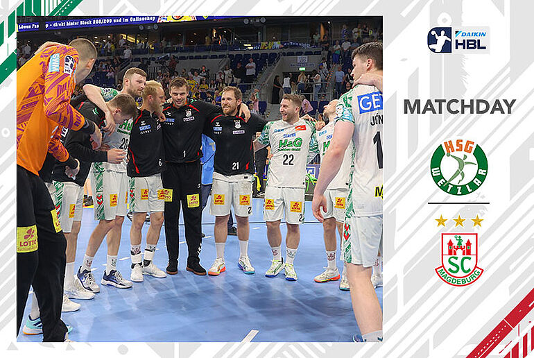 SC Magdeburg Team Das SCM Team will siegen