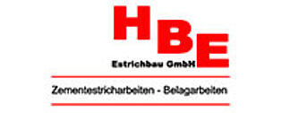Logo von HBE Estrich Bau