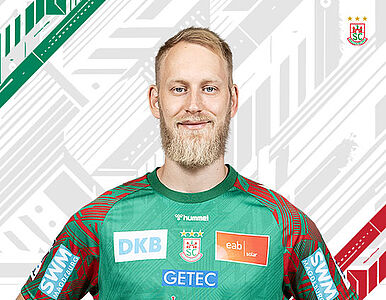 Porträt von Matthias Musche, Links Außen bei SC Magdeburg