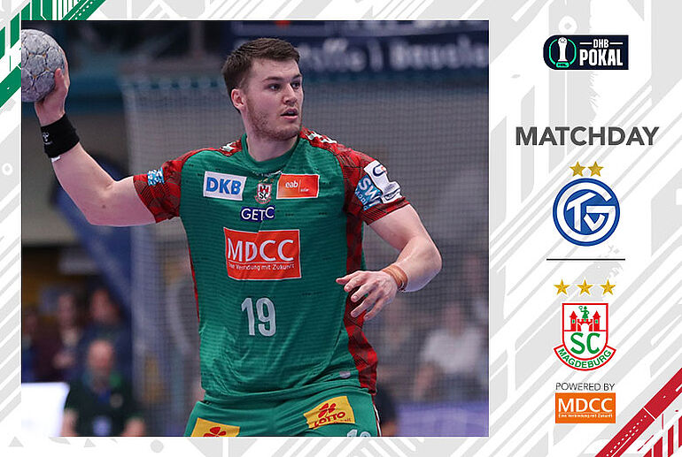 Elvar Örn Jonsson Elvar Örn Jonsson beim DHB-Pokalspiel