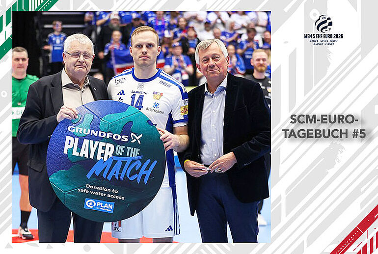 Omar Ingi Magnusson wurde Player of the match