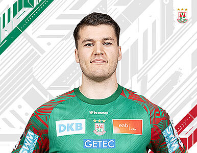 Porträt von Elvar Örn Jonsson, Rückraum Mitte / Rückraum Links bei SC Magdeburg