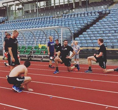 Trainingssituation HK Malmö
