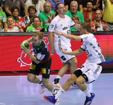 SCM gegen THW Kiel Daniel Pettersson SCM gegen THW Kiel Daniel Pettersson