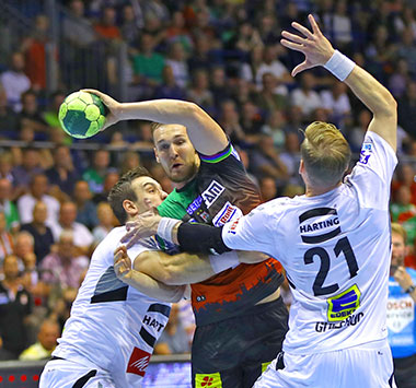 O´Sullivan SC Magdeburg im Angriff