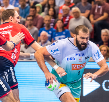 DHB Pokal Achtelfinal SG Flensburg-Handewitt gegen SCM Musa und Glandorf