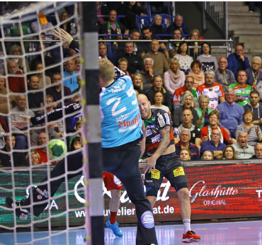 SCM vs. TBV Lemgo, Robert Weber wirft 2000 BuLi-Tor